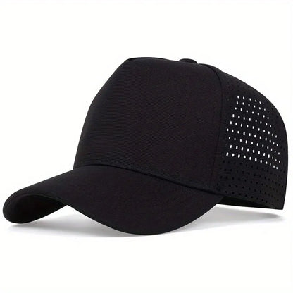 Unisex Solid Color Breathable Baseball Caps Spring and Summer Outdoor Adjustable Casual Hats Sunscreen Hat