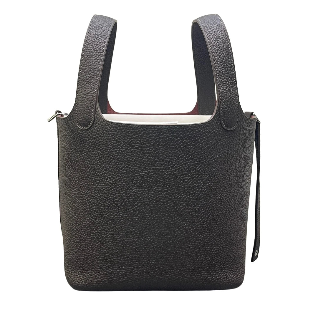 22 CM Large size Top Quality Bucket Bags Women's Bag Lady Luxury Designer High End Bag TC Cowhide Golden Sliver