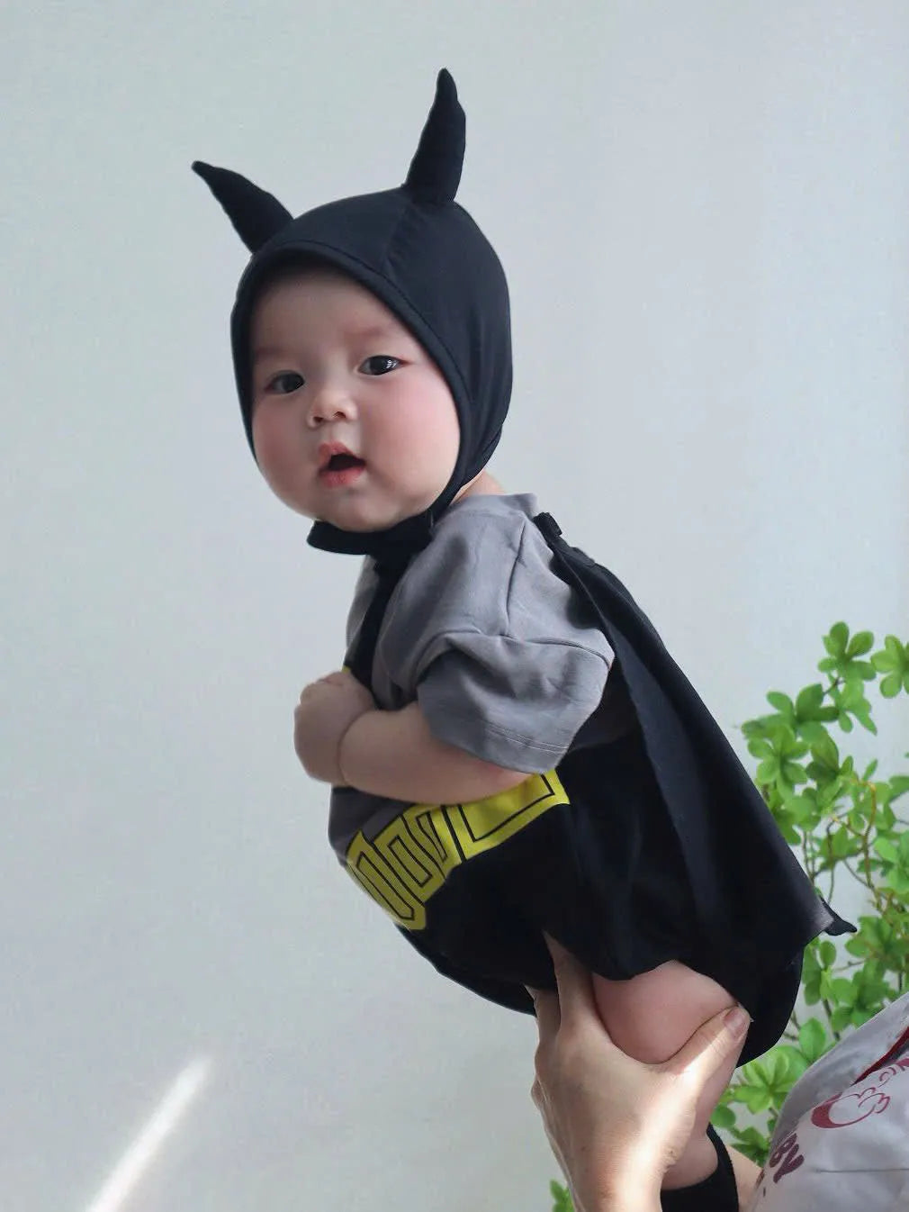 Ins South Korean Super Hero Baby Clothes Set 2025 Summer Onesie Boy Girls Romper Newborn Outfit 100% Cotton with hat