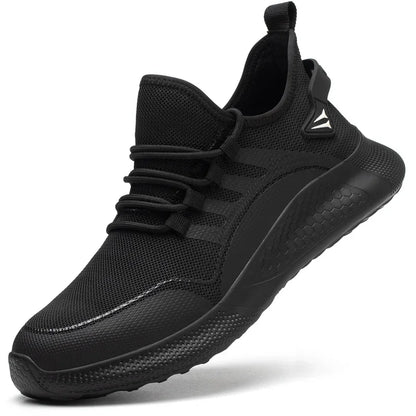 Large Size 50 Safety Shoes Men Anti-Smashing Steel Toe Cap Puncture Proof Indestructible Light Breathable Sneaker Work Shoes