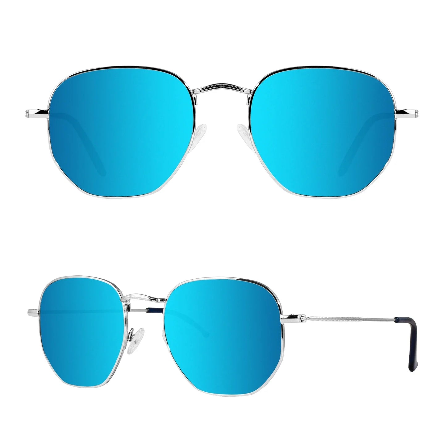 Polarized Sunglasses for Big Wide Heads Men And Women XL Size Metal Glasses Driving Sunglasses 8201