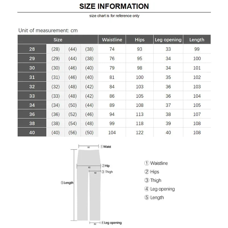 Autumn Men's Slim Jeans Black Skinny Classic Casual Denim Trousers Daily for Office Parties Cowboy Pants Male Pencil Pants