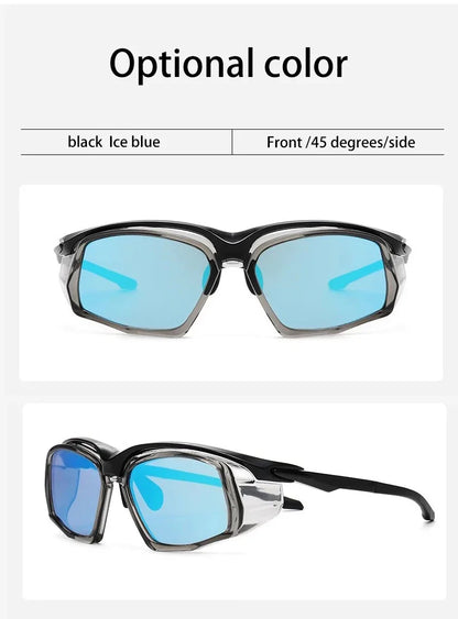 Sports Running Sunglasses Men Mountaineering Wind  Sand TR90 Polarized Sunglasses Safety Eyewear Customizable Prescription