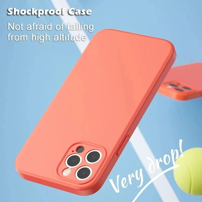 Original Liquid Silicone Case For iPhone 14 13 12 11 Pro Max For MagSafe Magnetic Wireless Charging 8 Plus XR XS Max X SE Cover