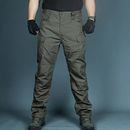 Men's Cargo Pants Multi Pocket Tactical Men Pants Casual Military Army Combat Trousers Waterproof Hiking Pants Plus Size 6Xl
