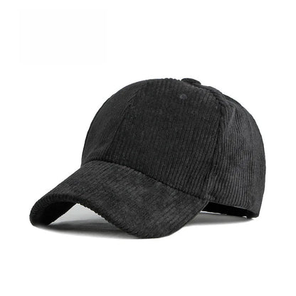 Fashion Baseball Caps For Men Women Autumn Winter Solid Retro Snapback Hip Hop Hat Unisex Street Adjustable Sun Visor Caps