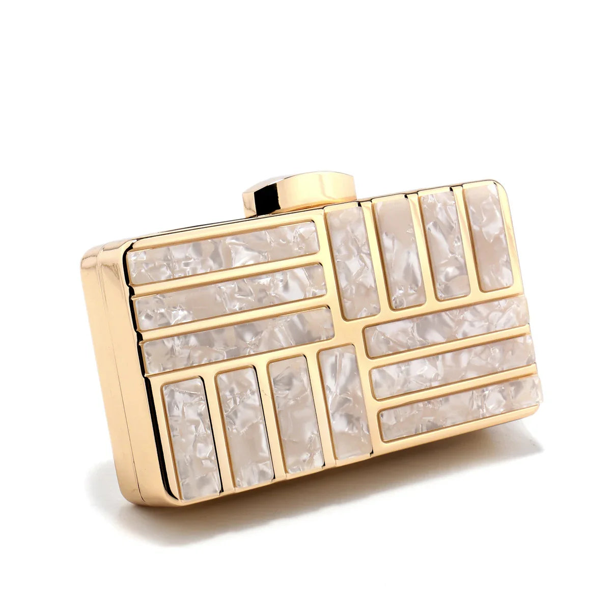 Women Clutch Evening Bags Flap Luxury New Arrival Hollow Out Style Glitter Handbags Metal Chain Party Wedding Bridal Pro