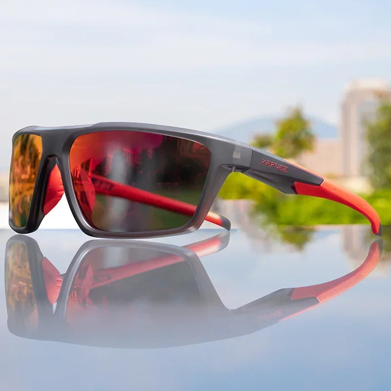 Men Fashion Polarized Sunglasses Cycling Glasses UV400 Eyewear for Men Women Driving Climbing Outdoor Sports Sunglasses