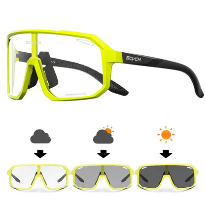 New Sports Men UV400 Cycling Glasses Bike Sunglasses Outdoor Eyewear  MTB Bicycle Women Riding Hiking Goggles