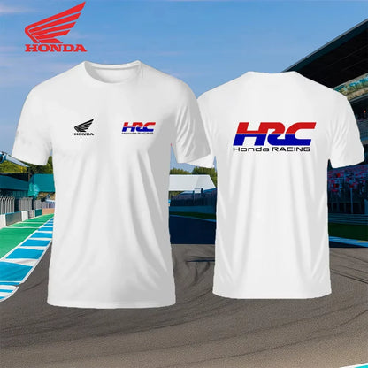 Motorcycle Racing Men's Summer T-shirt Breathable Cotton Short Sleeve Sports Top for Urban Riders and Outdoor Bikers