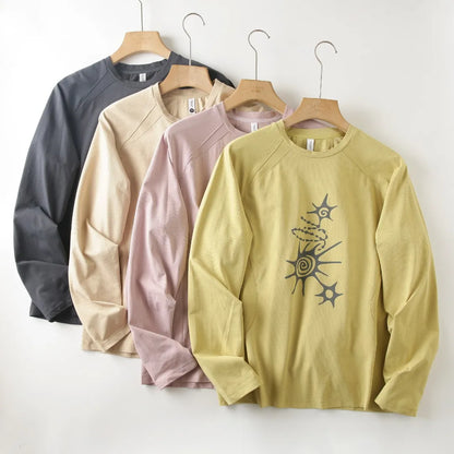 Unisex High-Stretch Breathable Long-Sleeve T-Shirt – Antibacterial, Moisture-Wicking & Quick-Dry with Waffle-Knit Print Outdoor