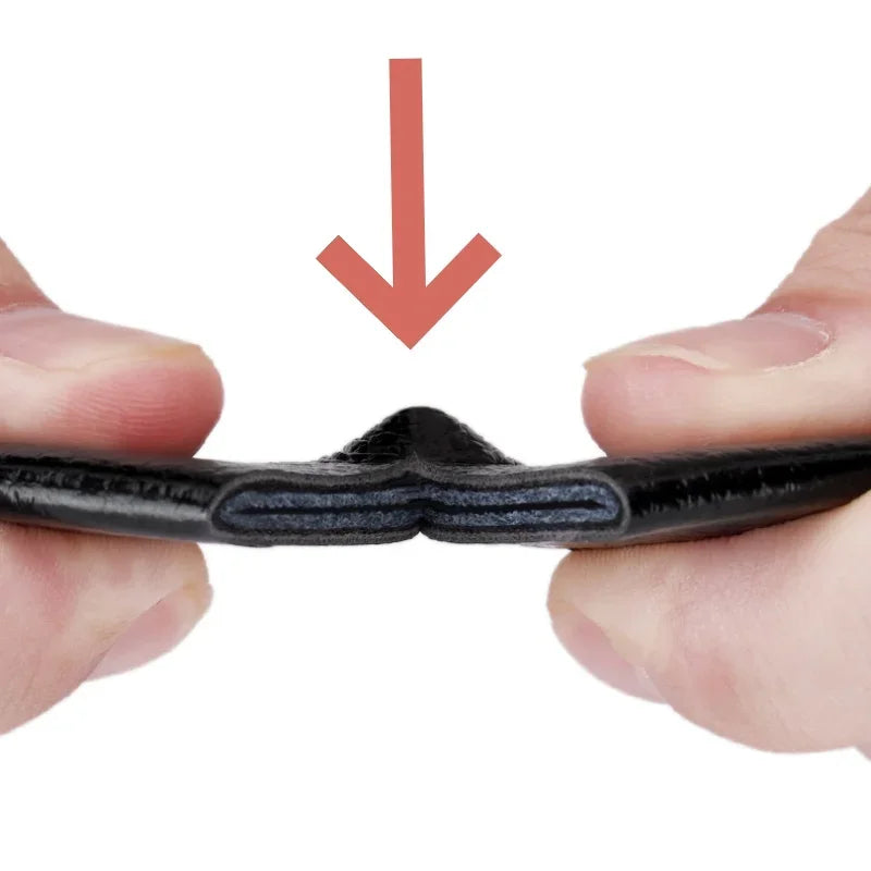 Automatic Ratchet Belt for Men - Genuine Leather Strap with Alloy Buckle, Durable for Daily Wear