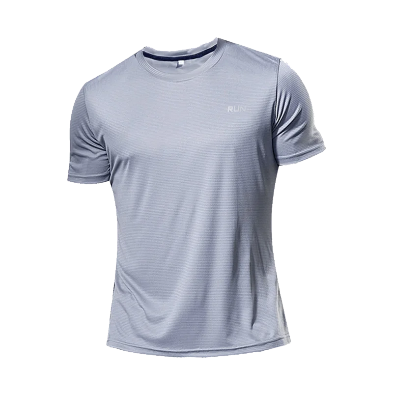 Men Long Sleeve Sport T-shirt Quick Dry Running Shirt Breathable Anti-sweat Top Gym T Shirt Men Fitness Gym Clothing Men 2023