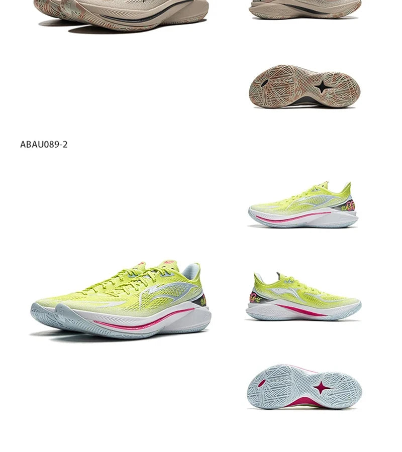 Men's SONIC XII V2 Professional Basketball Shoes BOOM Cushion LIGHT FOAM PLUS LiNing Competition Sneakers ABAU089