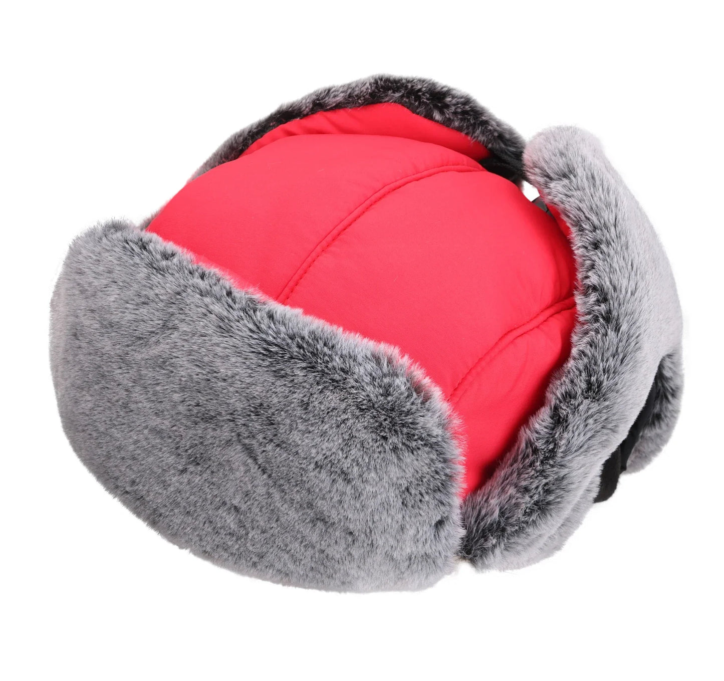 Men's Trapper Hat With Faux Fur Linning Eskimo Windproof Waterproof Winter Warm Hats Ushanka Hunting Skiing Hat