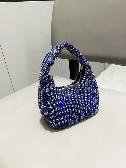Shiny Crystal Clutch Purse Rhinestone Handmade Purses and Handbags Luxury Designer Evening Clutch Bag Purse Weding Party Bags