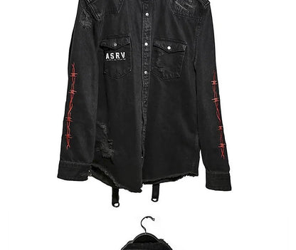 Gym Mens Denim Jacket Fashion Motorcycle Jeans Jackets Men Causal Cotton Black Sports Sweatshirt Fitness Man Outerwear Coat