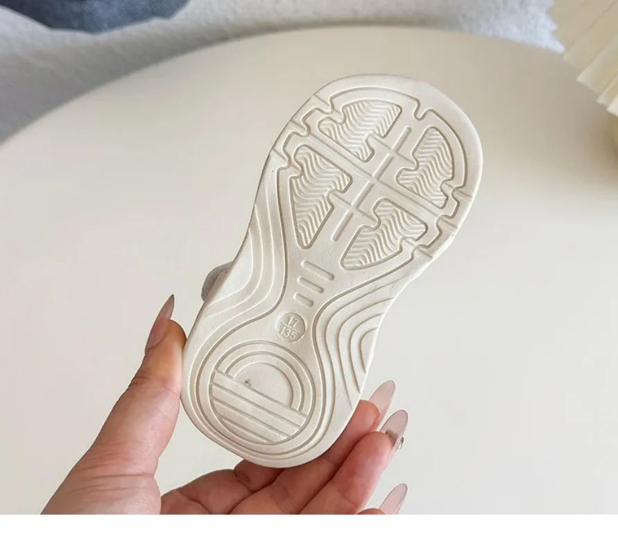 2026 Summer New Style Boys' and Girls' Sandals, with mesh design, providing dry and breathable comfort and anti-slip soles.