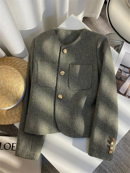 Women's Jacket Spring Autumn 2025 New Leisure Comfortable Women's Suit Coat Versatile Loose Appear Thin Ladies Blazer Outerwear