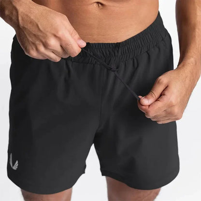 Men's Quick-Drying Shorts Summer Gym Workout Running Basketball Sports Breathable Slim Fit Casual Training Streetwear Fashion‌
