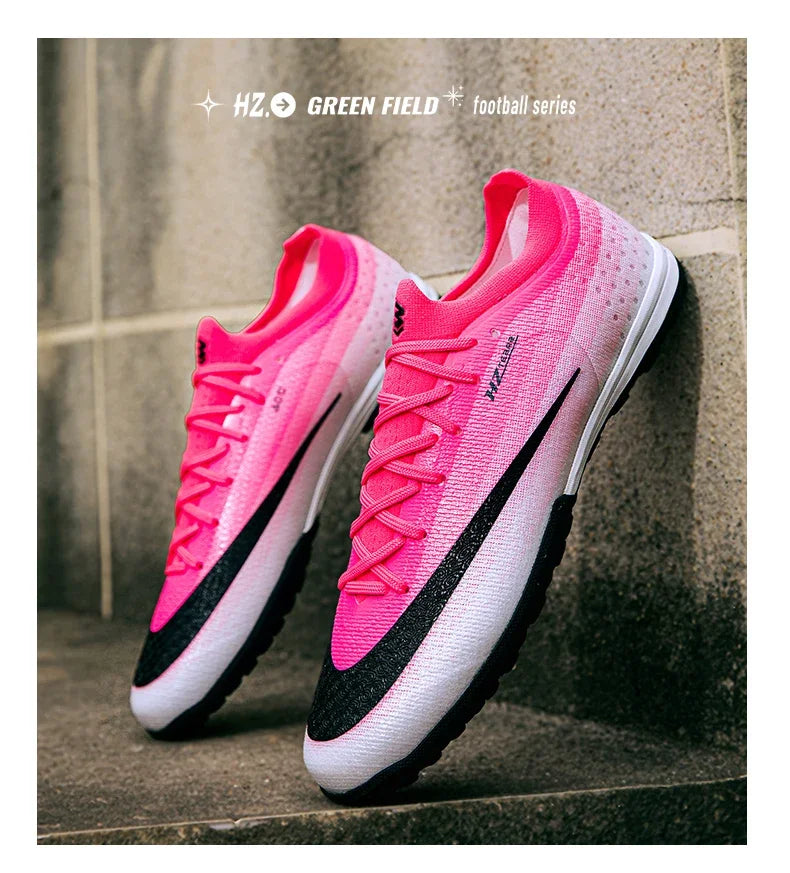New Men Soccer Shoes Futsal Cleats Ultralight Hot Sale Football Boots Unisex High-quality Women Professional TF/FG Sneakers