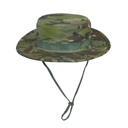 Breathable  Boonie Hat Sun Protection Cap UPF50+ UV Wide Brim Outdoor Hat Foldable Lightweight Fishing Camping Beach Hat