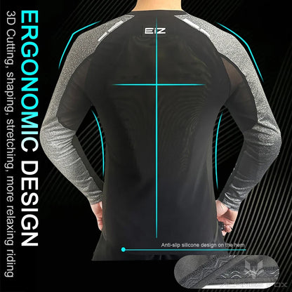 Men's Motorcycle Jacket Summer Breathable Motocross Body Armor Elastic Rider Racing Jacket Clothing CE Certified Protector Gear