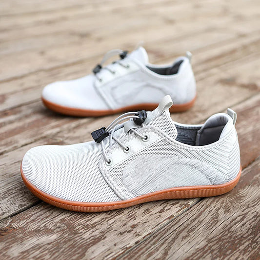 New Unisex Wider Shoes Breathable Mesh Men Barefoot Wide-toed Shoes Brand Flats Soft Zero Drop Sole Wider Toe Sneakes Large Size
