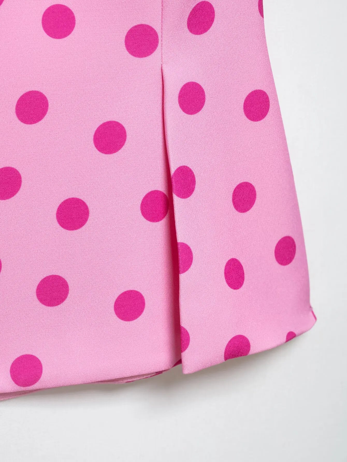 Women's Polka Dot Shirt with Ruff Sleeve New 2026 Spring Casual Button Sleeveless Women Tops Simple Lady Shirts & Blouses