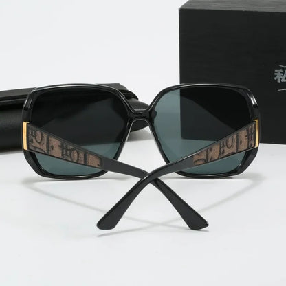 2025 New Vintage Oversized Square Polarized Sunglasses Women New Fashion Gradient Sun Glasses Men Driving Eyewear UV400 Shades