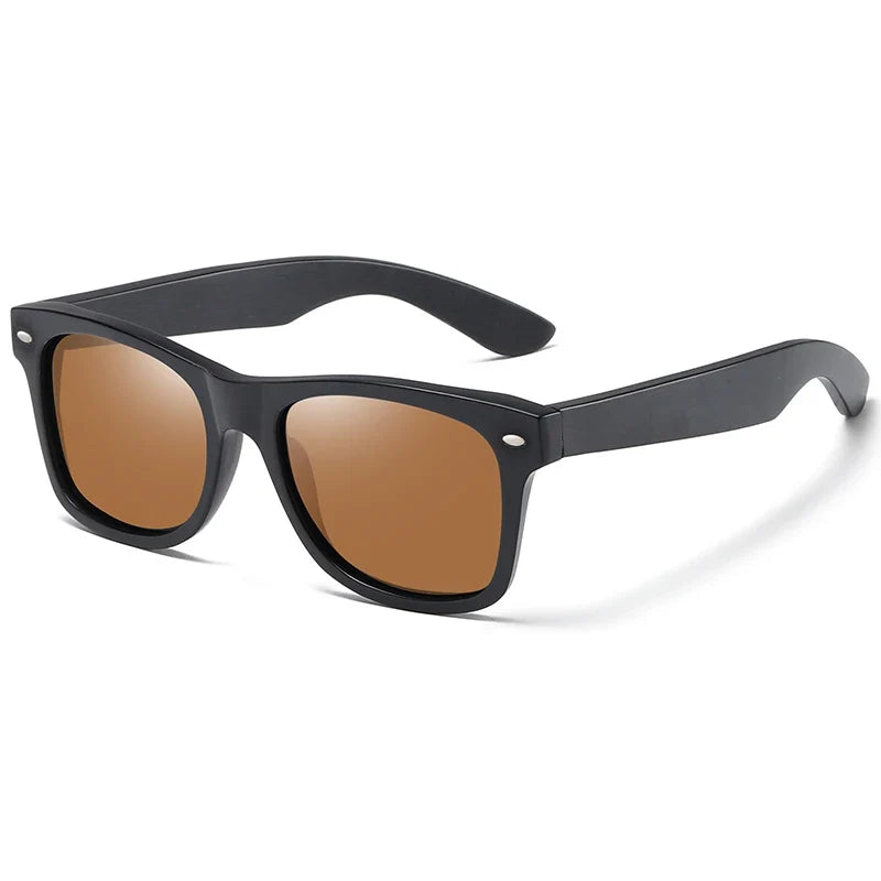 Natural Bamboo And Wooden Sunglasses VIP Manual Polarized Glasses Luxury Brand Environmental Degradable Glasses Gift Box