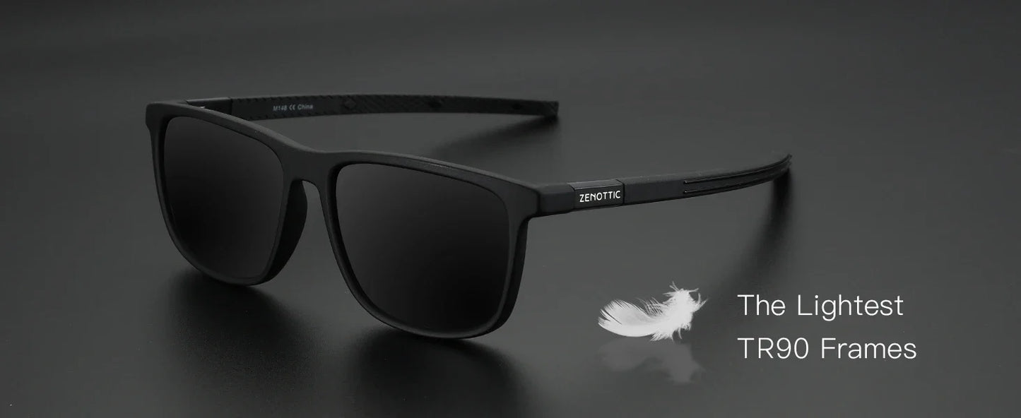 Fashion Square Prescription Sunglasses Polarized Myopia Sun Glasses Optical Shades for Men