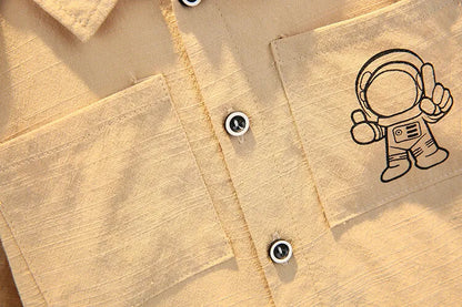 Fashion baby boys Short shirt + Shorts sets 0-5 Years Old Summer Little Children's girls Clothing suits