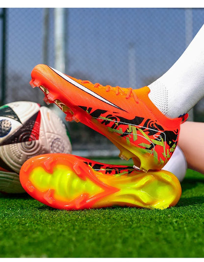 Hot Selling Soccer Shoes Society Professional Grass Training Original Football Field Boots Cleats Indoor Non Slip Futsal Sneaker