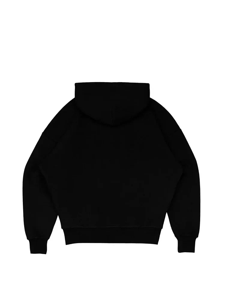 2026 Trendy High Street Retro Casual Streetwear Men's Sports Suit Y2K Harajuku Embroidered Hoodie men Hip-hop Loose Sweatpants