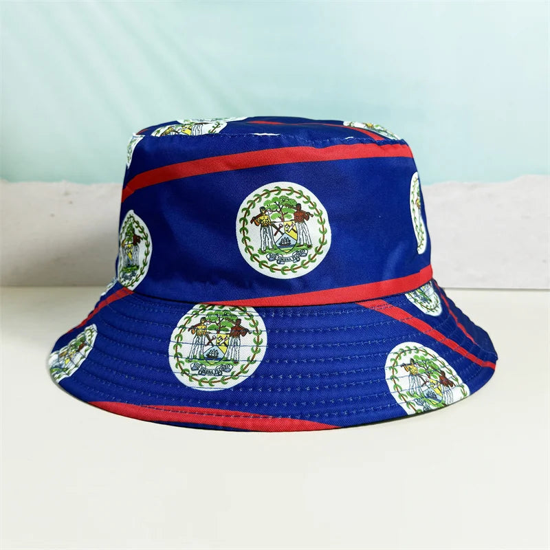 2026 Countries National Flag Bucket Hat Men Women Football Fan Party Football Cup Reversible Sun Hat Soccer Fans Fisherman Hat