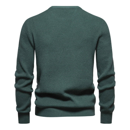 Fashion Stripe Youth Sweater for Men Casual Pullover Quality Knitted Sweater Male Winter Long Sleeved