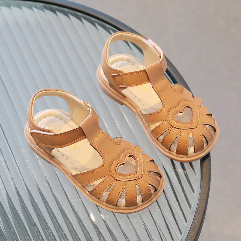 Girl Sandals Summer Fashion Love Baby Girl Shoes Boys Beach Sandals