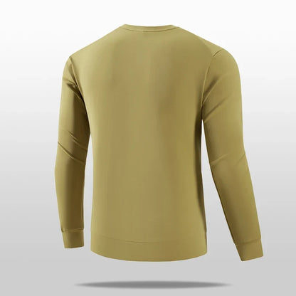 Men's High-Quality Outdoor Sports Long-Sleeved T-Shirt Autumn Winter Spring Leisure Running Leisure Tops