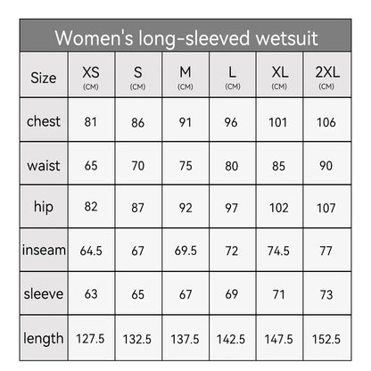 Women's 3mm Neoprene Snorkeling Suit Warm Anti-Jellyfish Cold-Proof One-Piece Back Zipper Wetsuit For Swimming Drifting Surfing