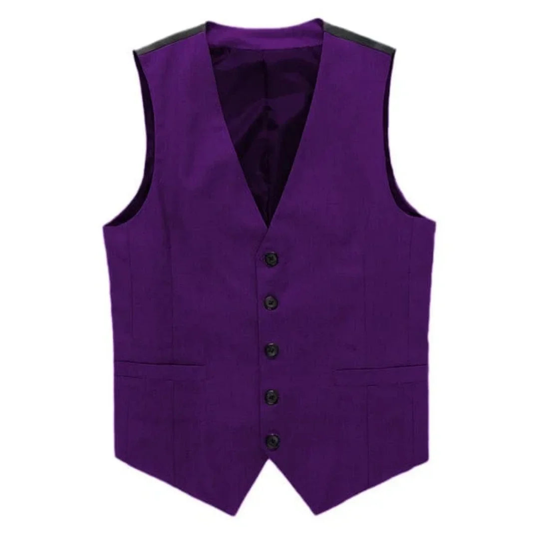 Men Vest Gray V Neck Single Button Solid Waistcoat For Wedding Birthday Banquet Party Business Work Daily Men Suit Vest ﻿