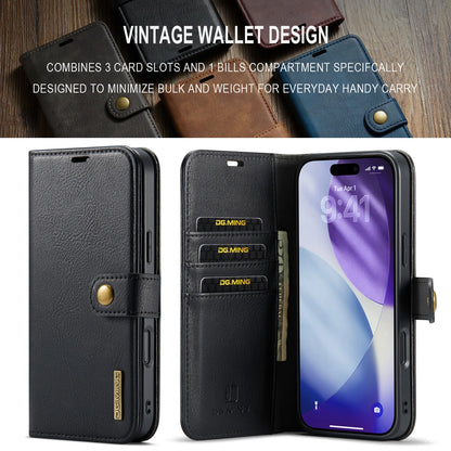 Luxury 2 in 1 Detachable Leather Case for iPhone 17 Pro Max 17 Pro 17 Air 17 Shockproof Book Bolio Magnetic Flip Cover