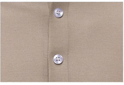 Mulberry Silk Men's Polo Shirts Luxury Long Sleeve Solid Color Golf Male T-shirts Spring Autumn Business Casual Man Tees
