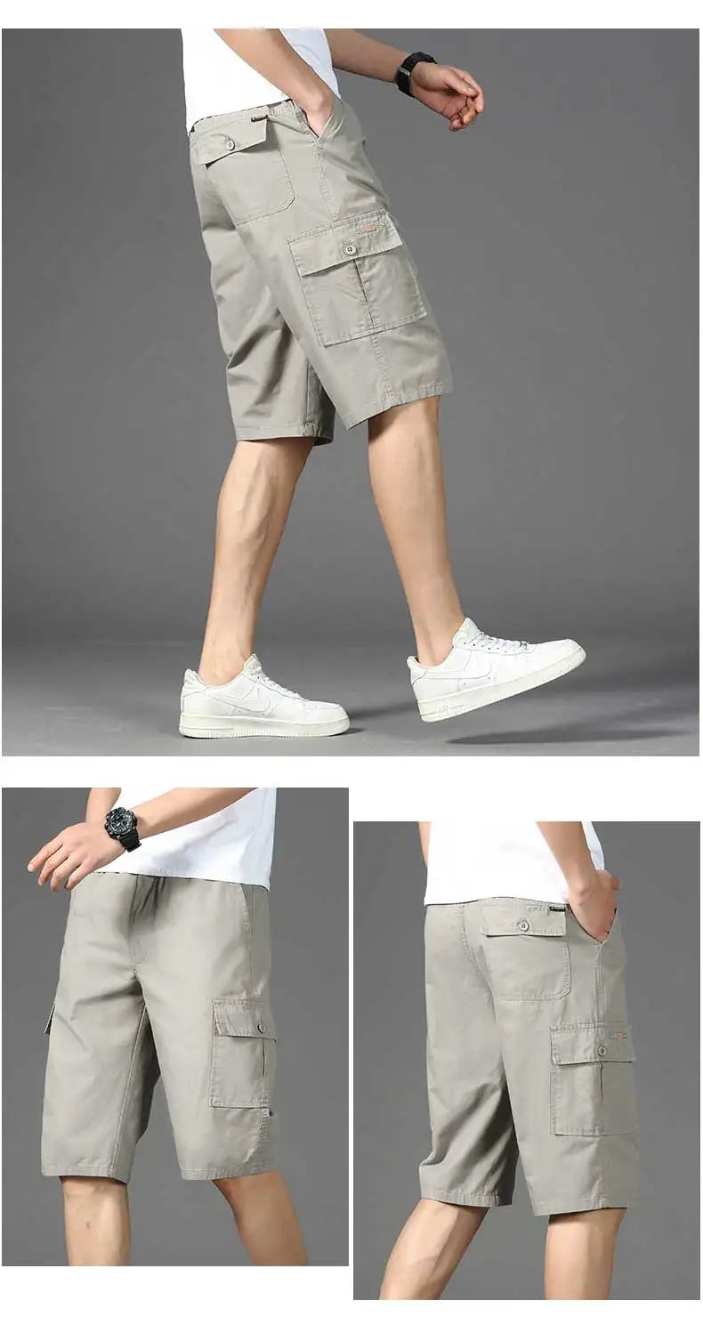 Man Casual Sports Shorts Summer Spring Men Bermuda Shorts Big and Tall Half Pants Loose Straight Athletic Shorts Pants