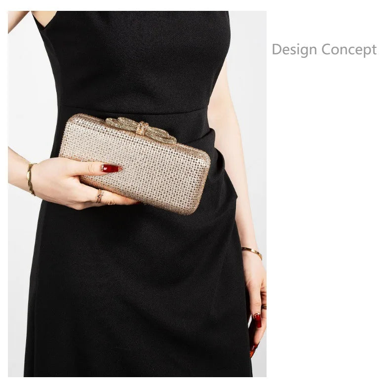 Fashion Clutch Diamond Evening Silk Fabric Crossbody Shoulder Lady Luxury Brands Bags Replicas Exact Square Purses New Handbags