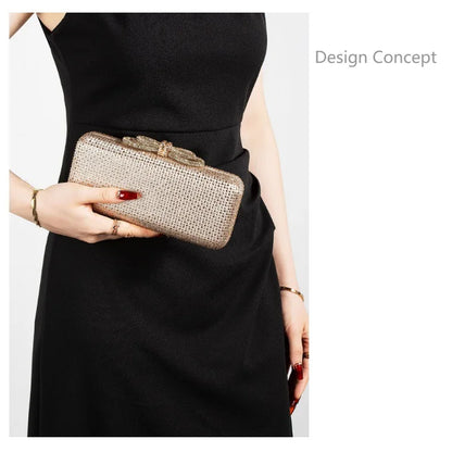 Fashion Clutch Diamond Evening Silk Fabric Crossbody Shoulder Lady Luxury Brands Bags Replicas Exact Square Purses New Handbags