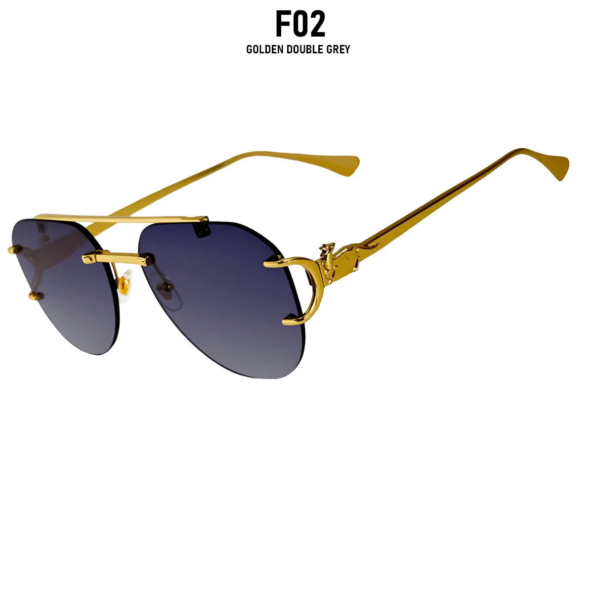 Oval Rimless Sunglasses Women Trendy 2026 Fashion Glasses UV400 Protection Brand Design Sunglass Lentes De Sol Mujer Zonnebril