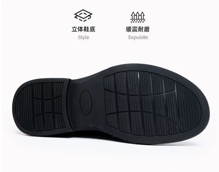 Summer Hallow Breathable Elegant Shoes Man Black Fashion Business Casual Shoe Male Lace Designer Leather Shoes for Men