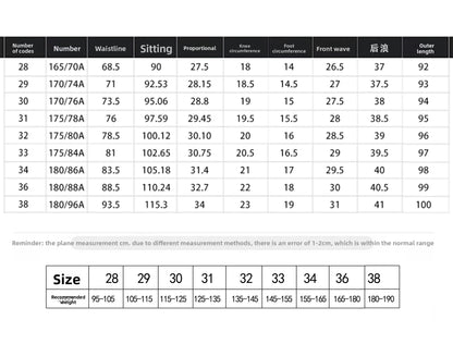 Hot Summer Jeans for Men, Trendy Korean Style, Slim Fit