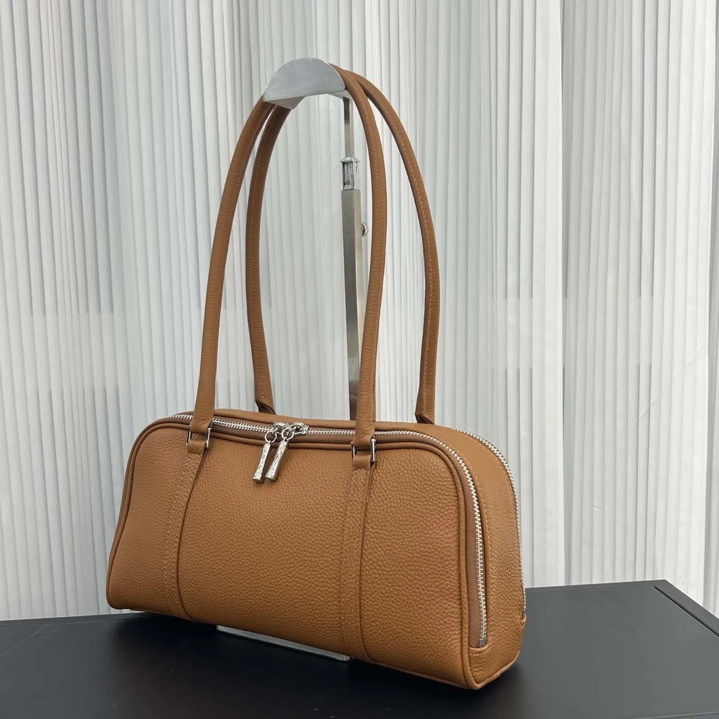 Elegant Versatile Suede Underarm Bags For Women Premium Soft Genuine Leather Shoulder Bag For Office Commute Lady Handbags New